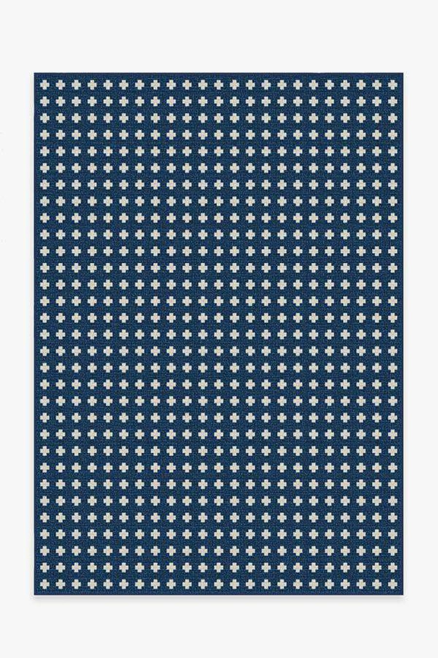 6 9 Outdoor Rugs * | Cheap Ruggable Outdoor Adde Navy Rug