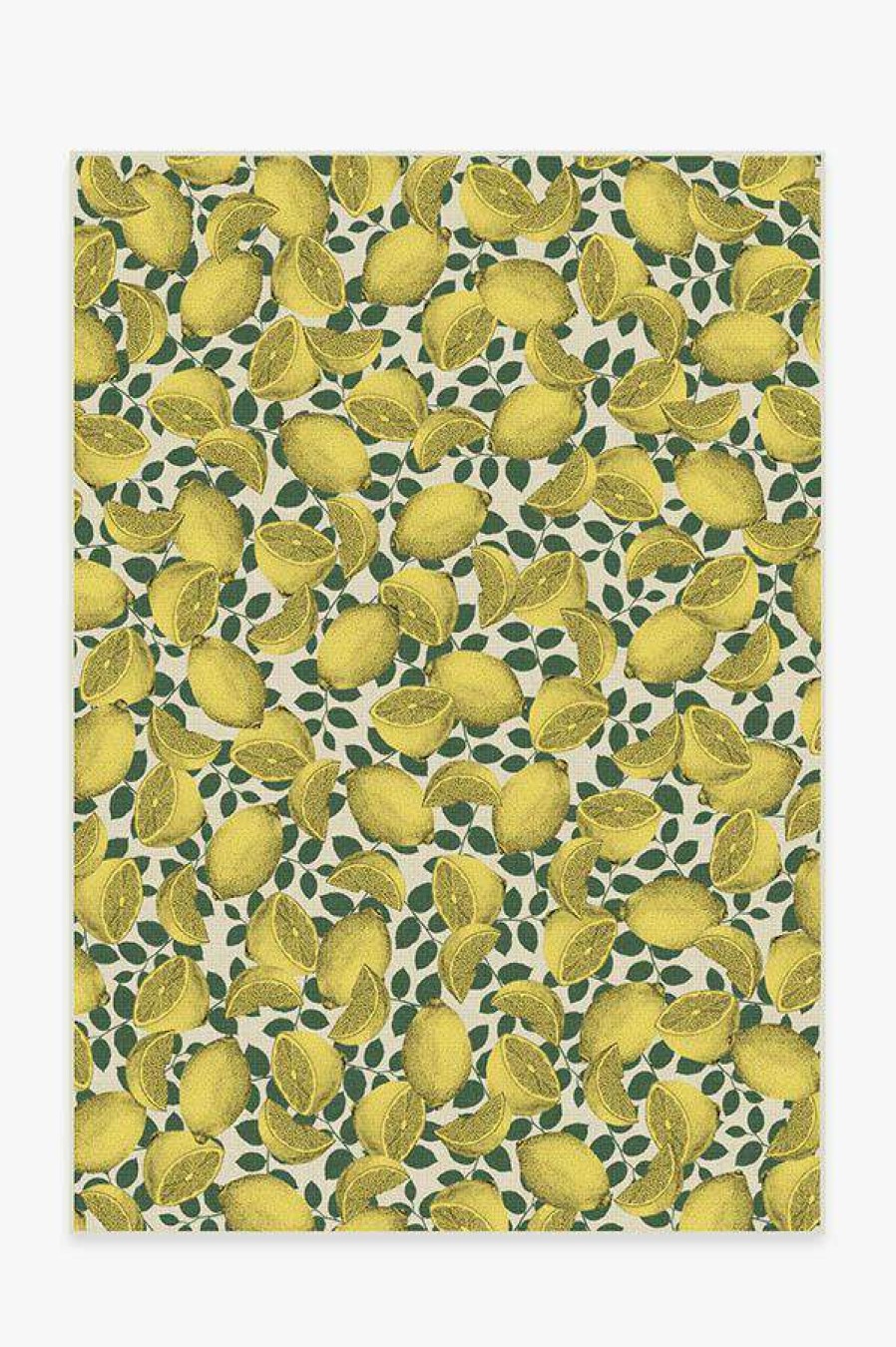 6 9 Outdoor Rugs * | Best Sale Ruggable Outdoor Limoncello Yellow Rug