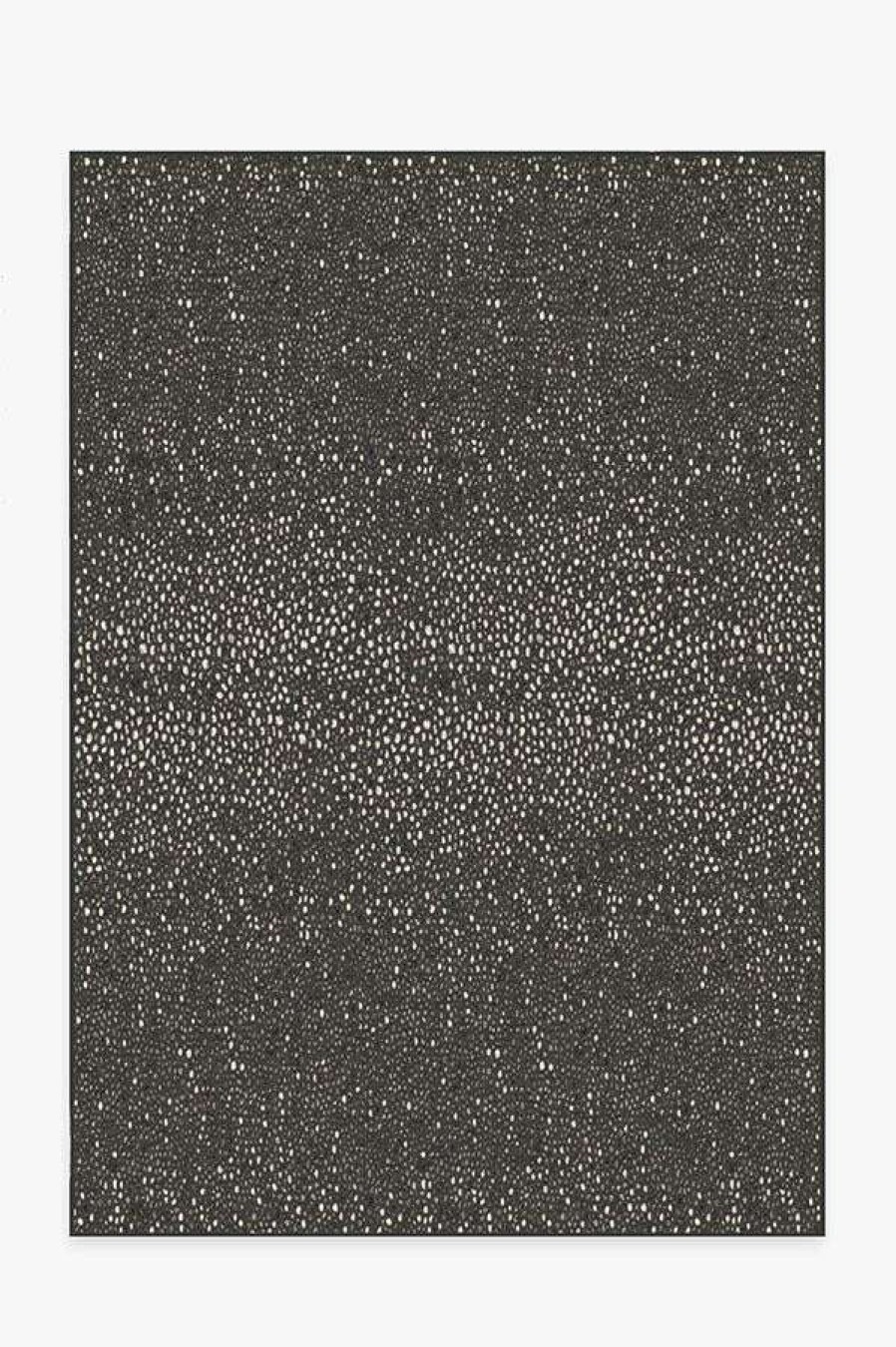 8 10 Black And White Rugs * | Discount Ruggable Shagreen Charcoal Rug