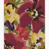 8 10 Red Area Rugs * | Flash Sale Ruggable Poppy Floral Brights Rug