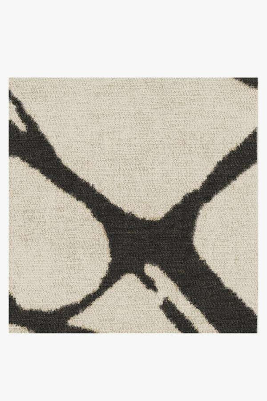 8 10 Black And White Rugs * | Buy Ruggable Nina Takesh Marion Black & Ivory Rug