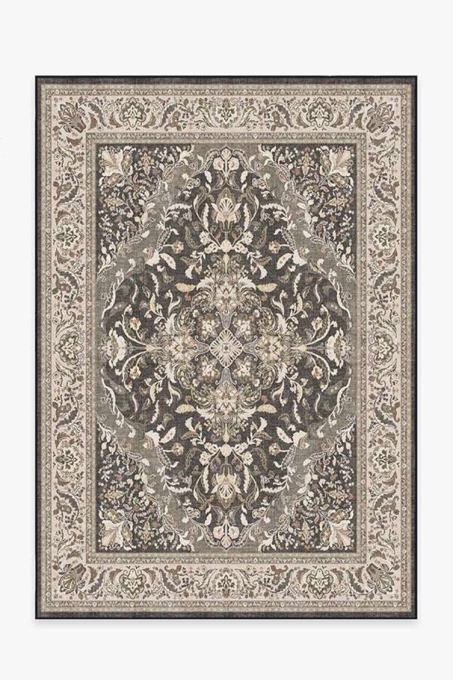 6 9 Outdoor Rugs * | Promo Ruggable Outdoor Allura Dark Wood Rug