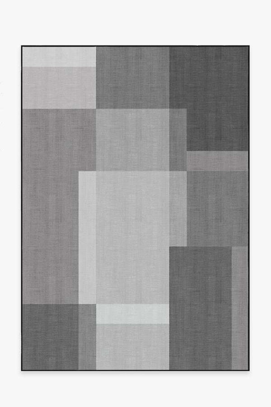 6 9 Outdoor Rugs * | Hot Sale Ruggable Outdoor Campo Grey Rug