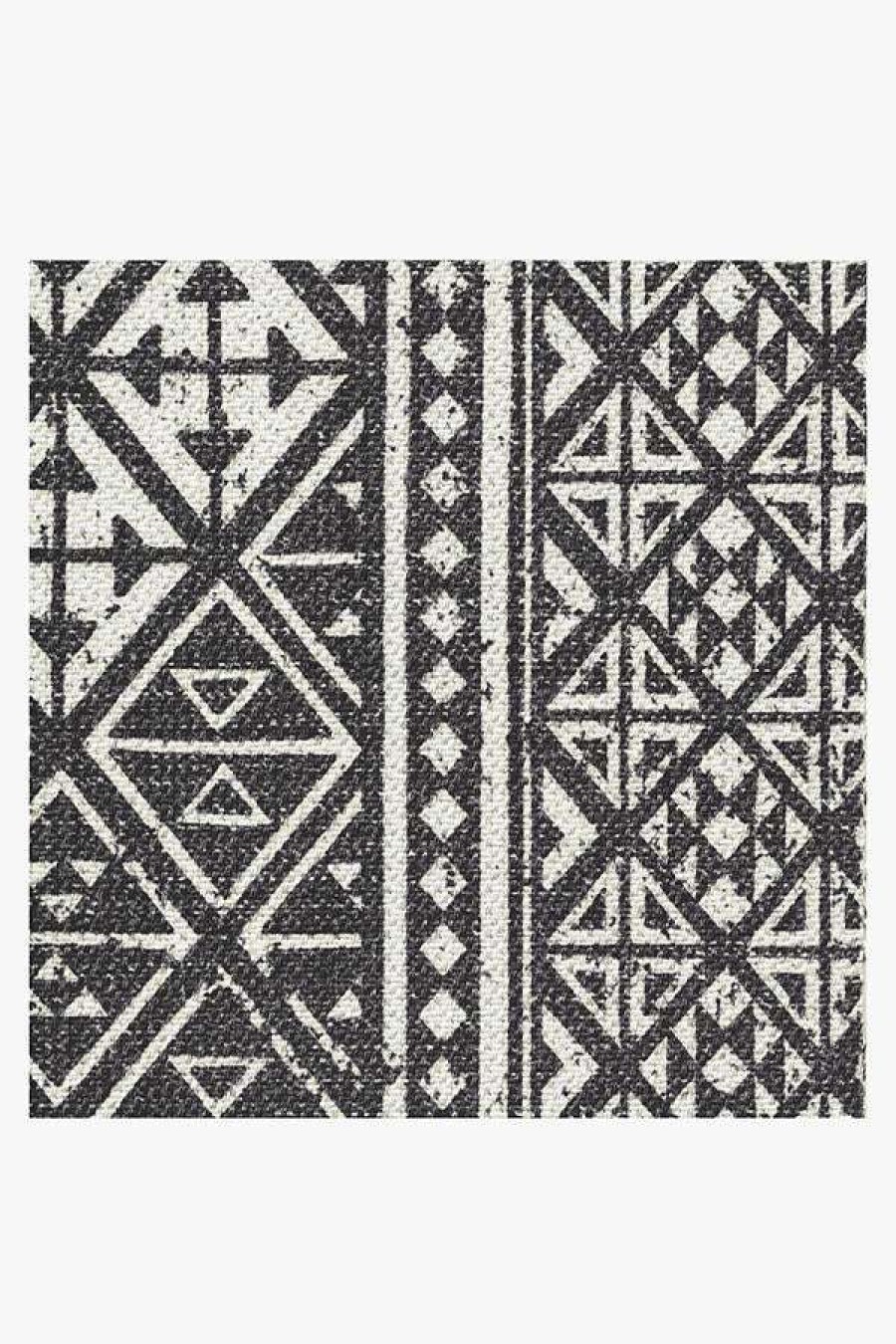 6 9 Outdoor Rugs * | Buy Ruggable Outdoor Loseta Black Rug