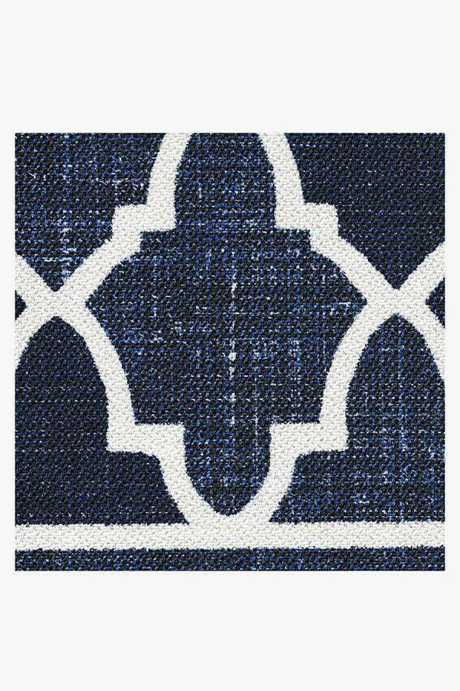 6 9 Outdoor Rugs * | Discount Ruggable Outdoor Varia Trellis Royal Blue Rug