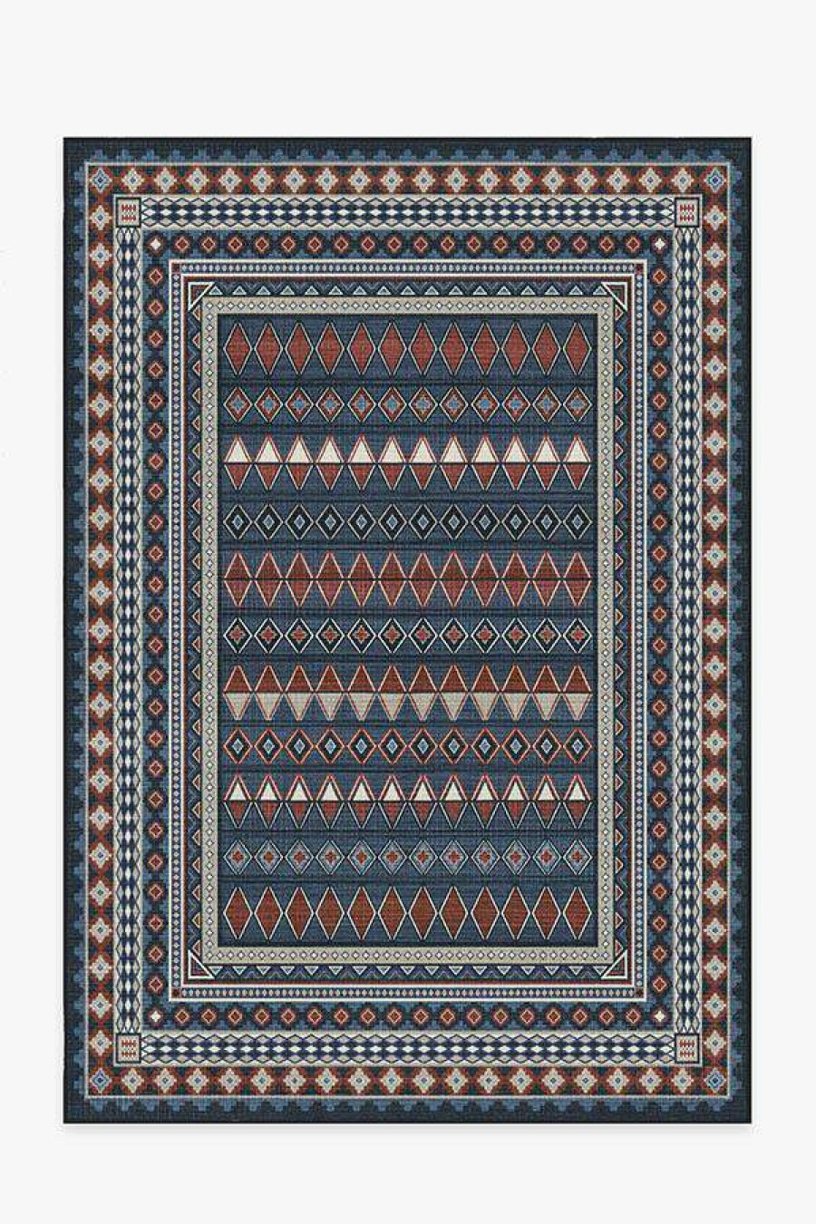 6 9 Outdoor Rugs * | Top 10 Ruggable Outdoor Juneau Americana Rug