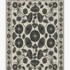 8 10 Black And White Rugs * | Best Reviews Of Ruggable Cynthia Rowley Suzani White Rug