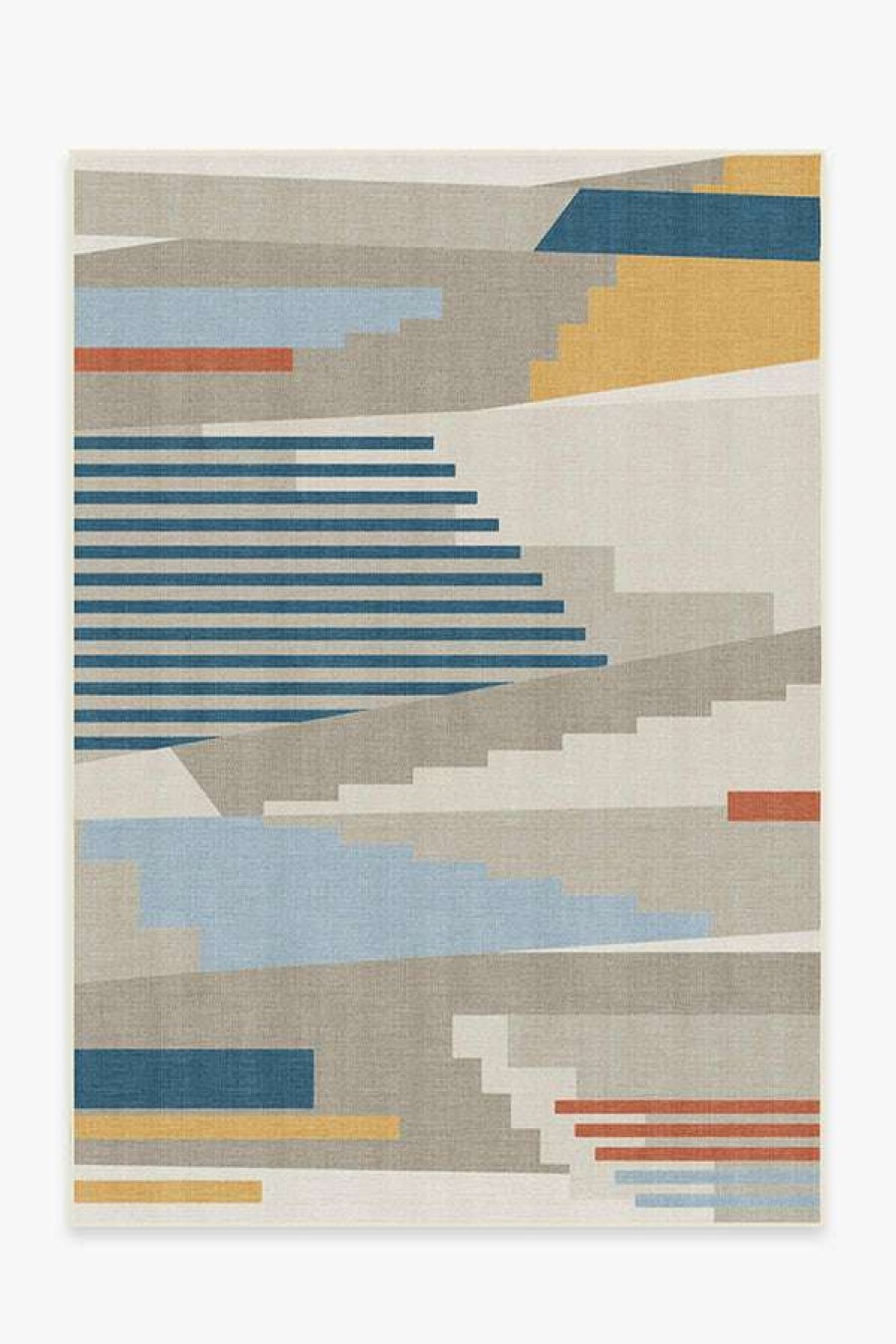 6 9 Outdoor Rugs * | Deals Ruggable Outdoor Tropea Multicolor Rug