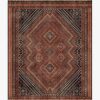 8 10 Red Area Rugs * | Top 10 Ruggable Kaden Amber Red Rug