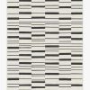 8 10 Black And White Rugs * | Best Sale Ruggable Broken Stripe Black Rug