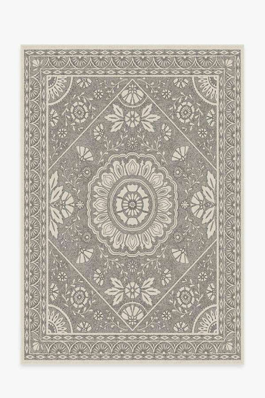 8 10 Black And White Rugs * | Promo Ruggable Almana Black & White Rug