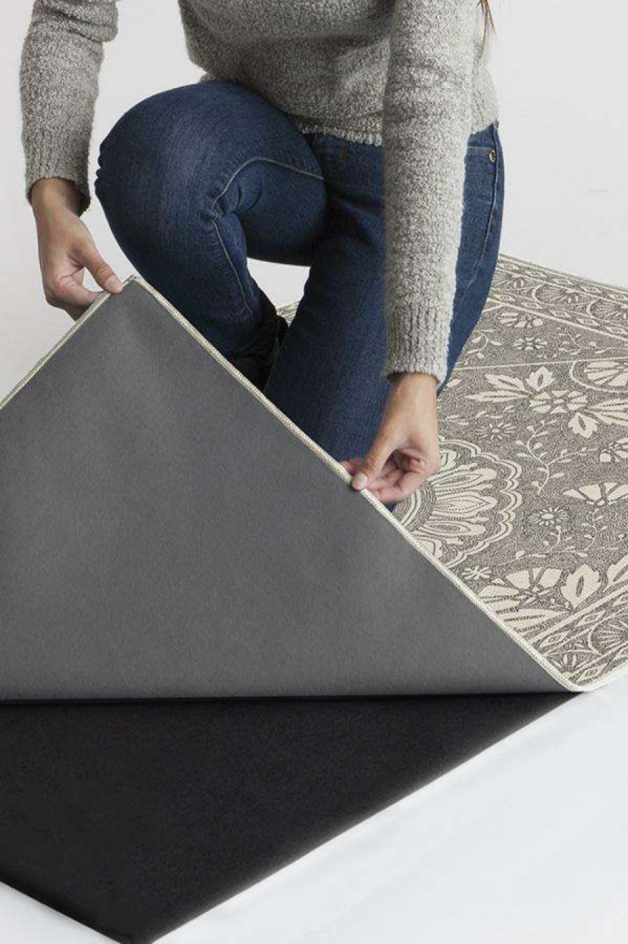 8 10 Black And White Rugs * | Promo Ruggable Almana Black & White Rug