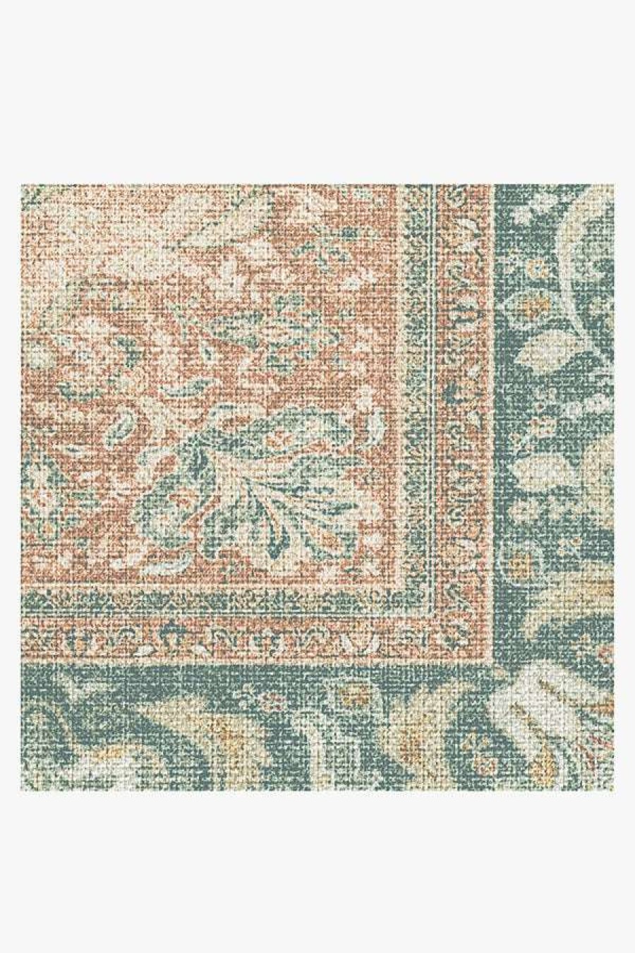 6 9 Outdoor Rugs * | Buy Ruggable Outdoor Allura Copper Sage Rug