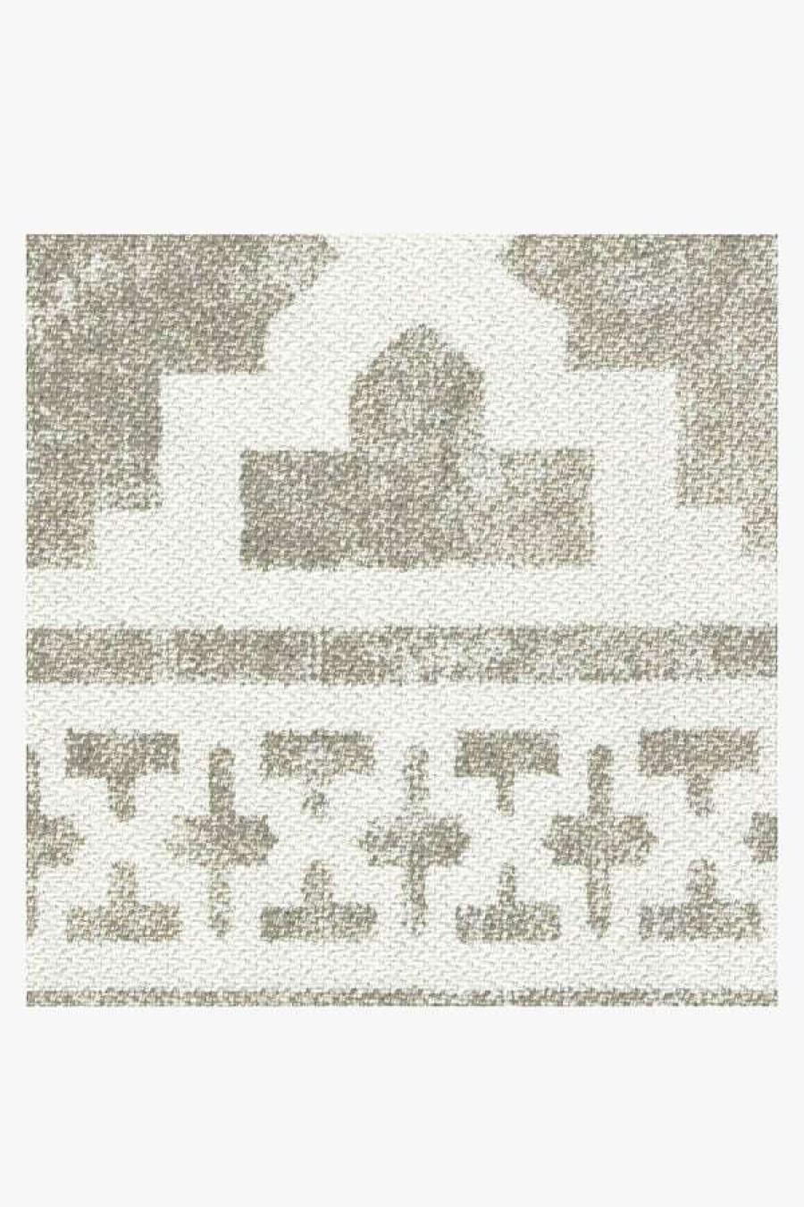 6 9 Outdoor Rugs * | Deals Ruggable Outdoor Cleo Trellis Natural Rug