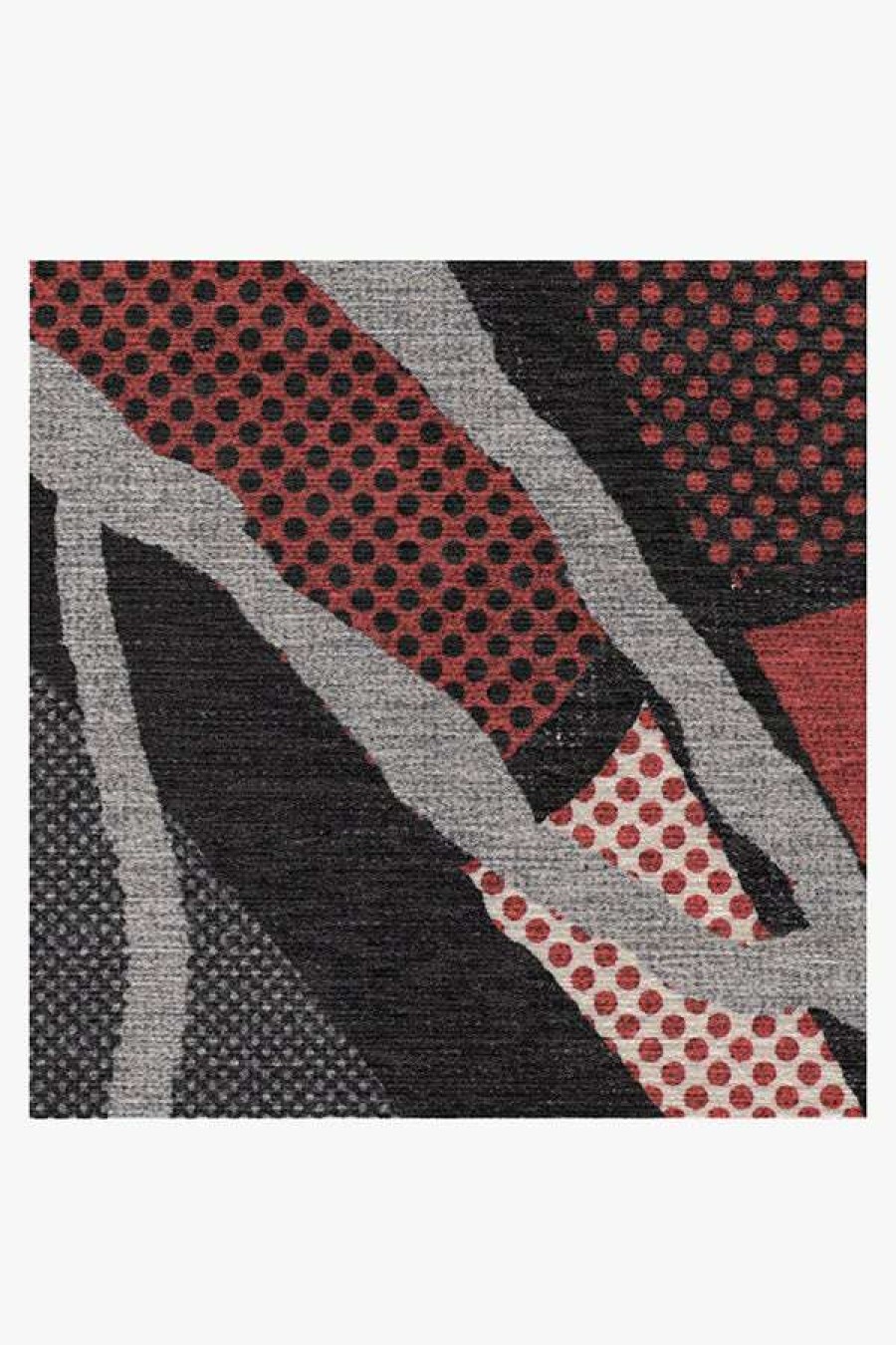 Abstract Rugs * | New Ruggable Webbed Hero Marvel Red Rug