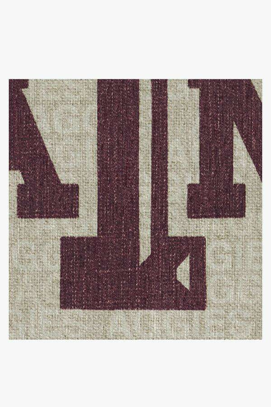 8 10 Red Area Rugs * | Top 10 Ruggable Texas A&M Spirit Rug