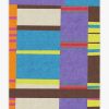 Abstract Rugs * | Wholesale Ruggable Monica Ahanonu Celery Multicolor Rug