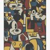 Abstract Rugs * | Best Deal Ruggable Mickey & Friends Multicolor Rug