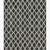 6 9 Outdoor Rugs * | Discount Ruggable Outdoor Cleo Trellis Black Rug