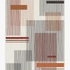 Abstract Rugs * | Hot Sale Ruggable Quadra Orange Rug