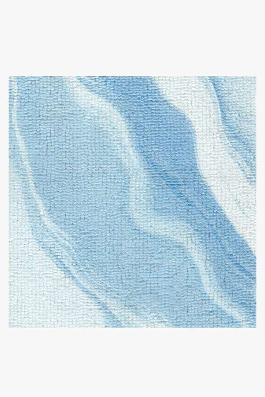 Abstract Rugs * | Budget Ruggable Oasis Blue Bath Mat