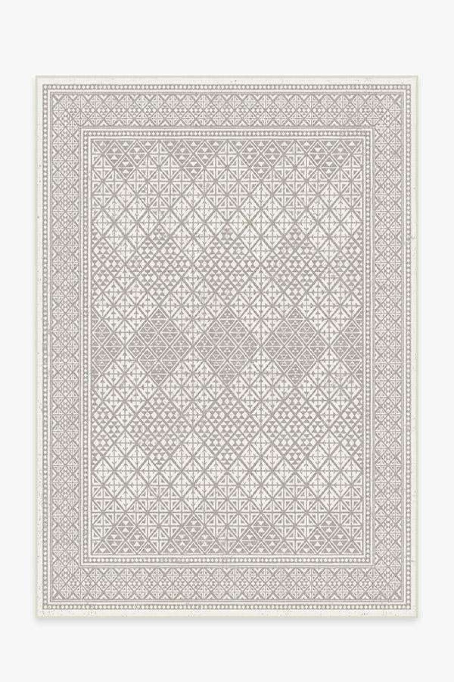 6 9 Outdoor Rugs * | Budget Ruggable Outdoor Loseta Grey Rug