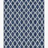 6 9 Outdoor Rugs * | Cheapest Ruggable Outdoor Cleo Trellis Royal Blue Rug