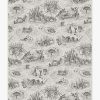 8 10 Black And White Rugs * | Brand New Ruggable Star Wars Toile White Rug