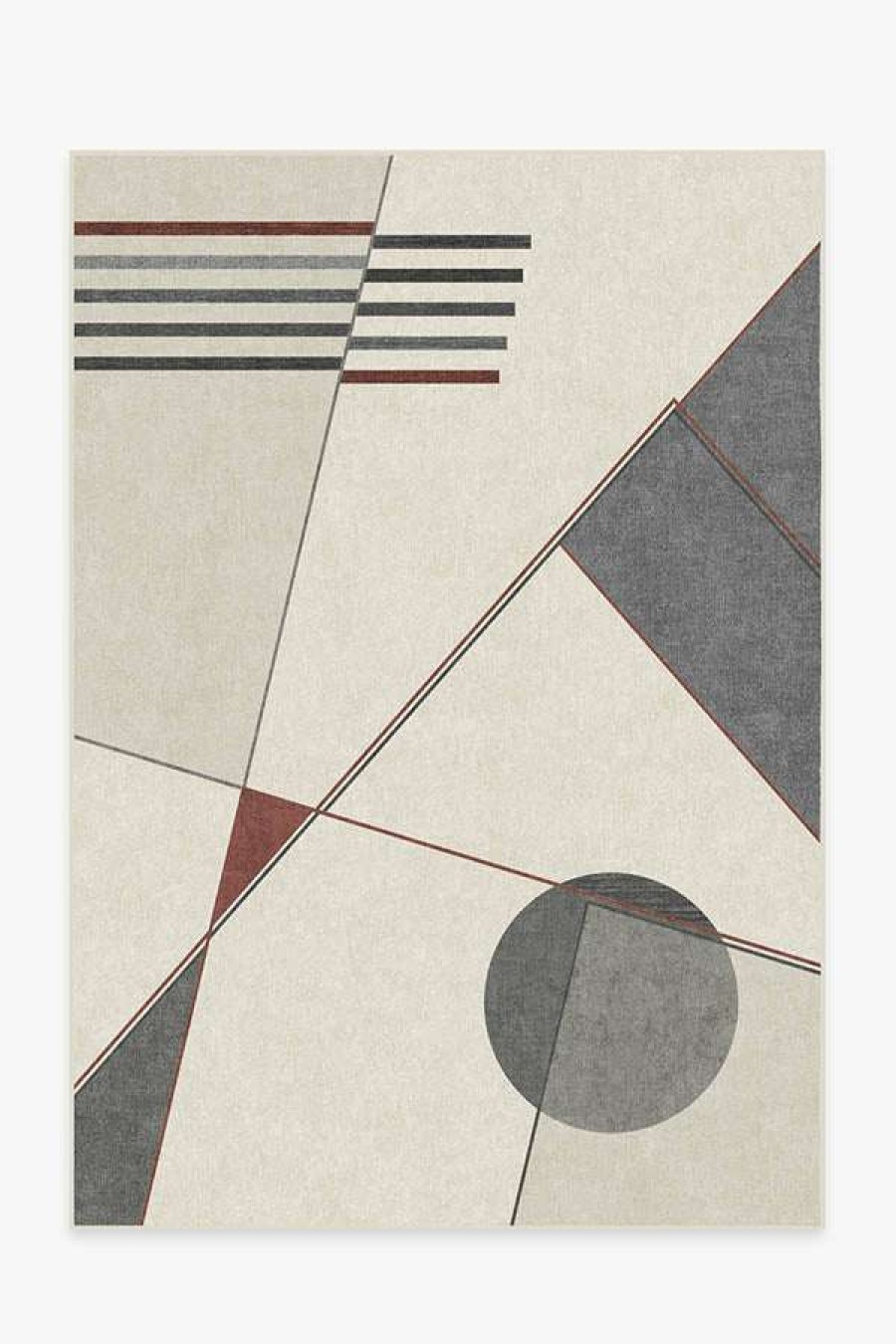 Abstract Rugs * | Promo Ruggable Lino Sumac Rug