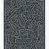 Abstract Rugs * | Best Deal Ruggable Keith Haring Funny Gallery Spruce Green