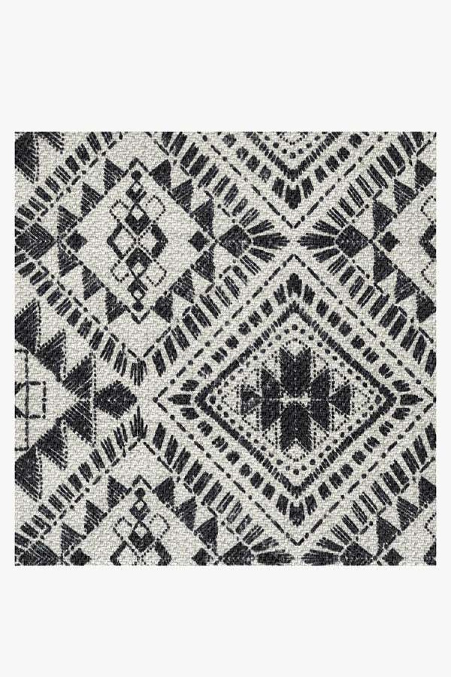 6 9 Outdoor Rugs * | Deals Ruggable Outdoor Nomada White Rug