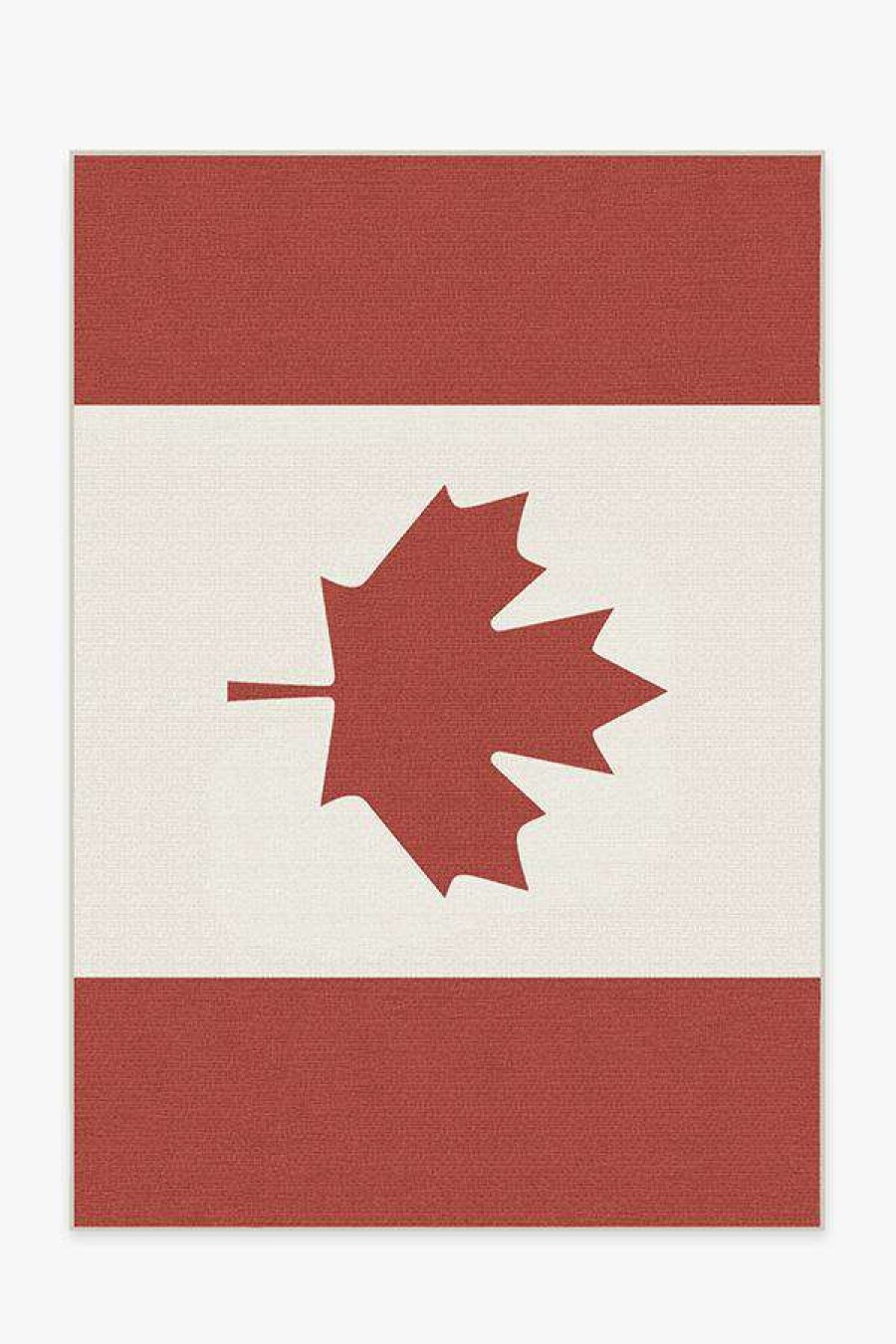 8 10 Red Area Rugs * | Outlet Ruggable Canada Red Rug