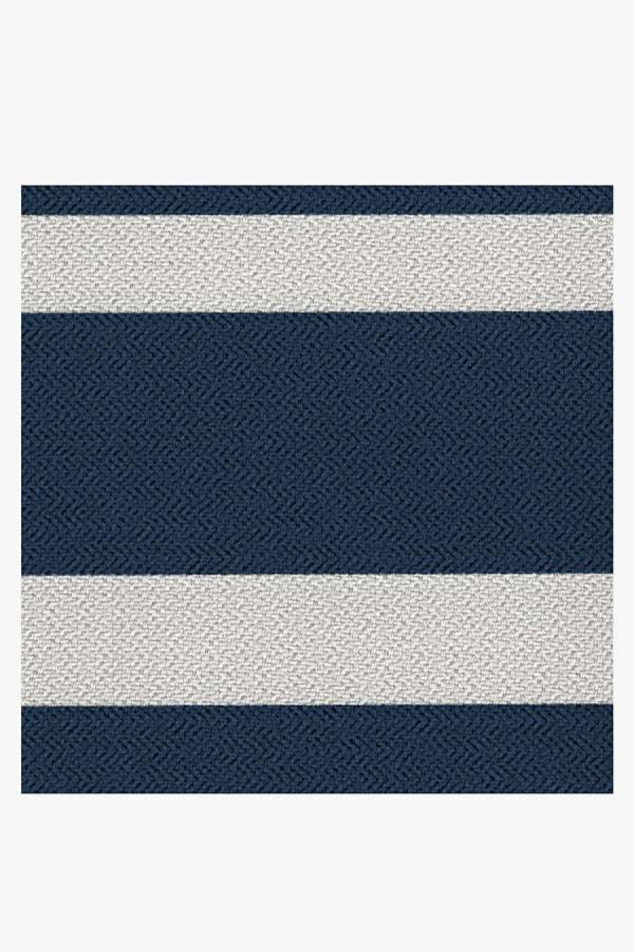 6 9 Outdoor Rugs * | Budget Ruggable Outdoor Sailmaker Stripe Blue Rug