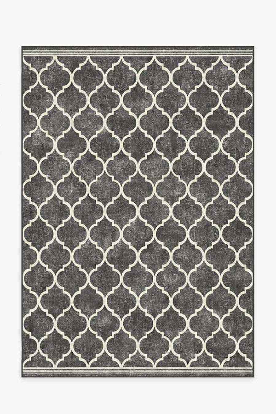 8 10 Black And White Rugs * | Promo Ruggable Terali Black Rug