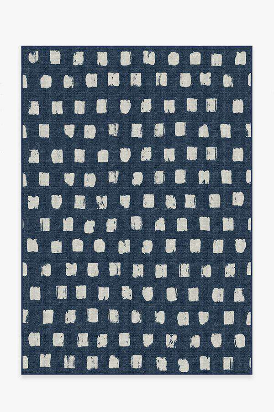 6 9 Outdoor Rugs * | Cheapest Ruggable Outdoor Cobblestone Navy Rug