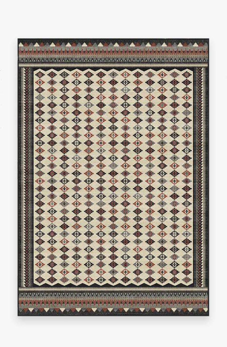 8 10 Red Area Rugs * | Outlet Ruggable Noorani Sumac Rug