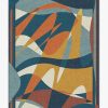 Abstract Rugs * | Best Deal Ruggable Monica Ahanonu Carrot Midnight Rug