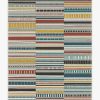 6 9 Outdoor Rugs * | Hot Sale Ruggable Outdoor Riviera Stripe Multicolor Rug