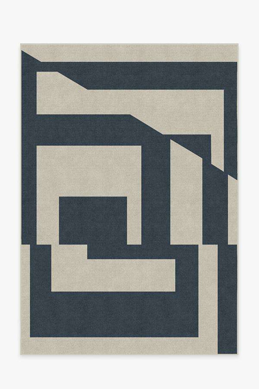 Abstract Rugs * | Cheapest Ruggable Moden Blue Rug