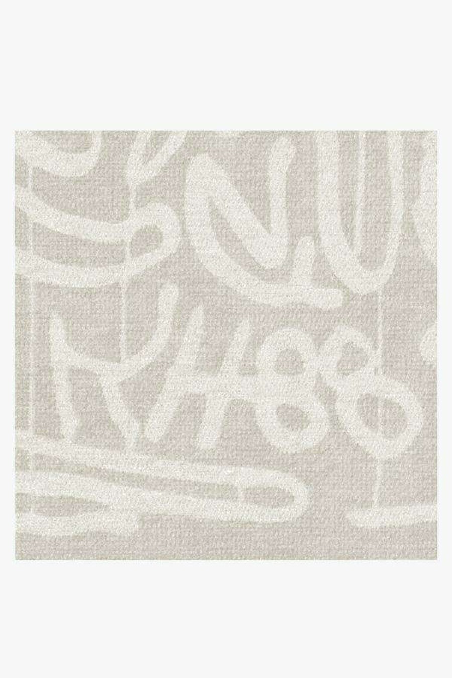 Abstract Rugs * | Best Sale Ruggable Keith Haring Freestyle Pearl