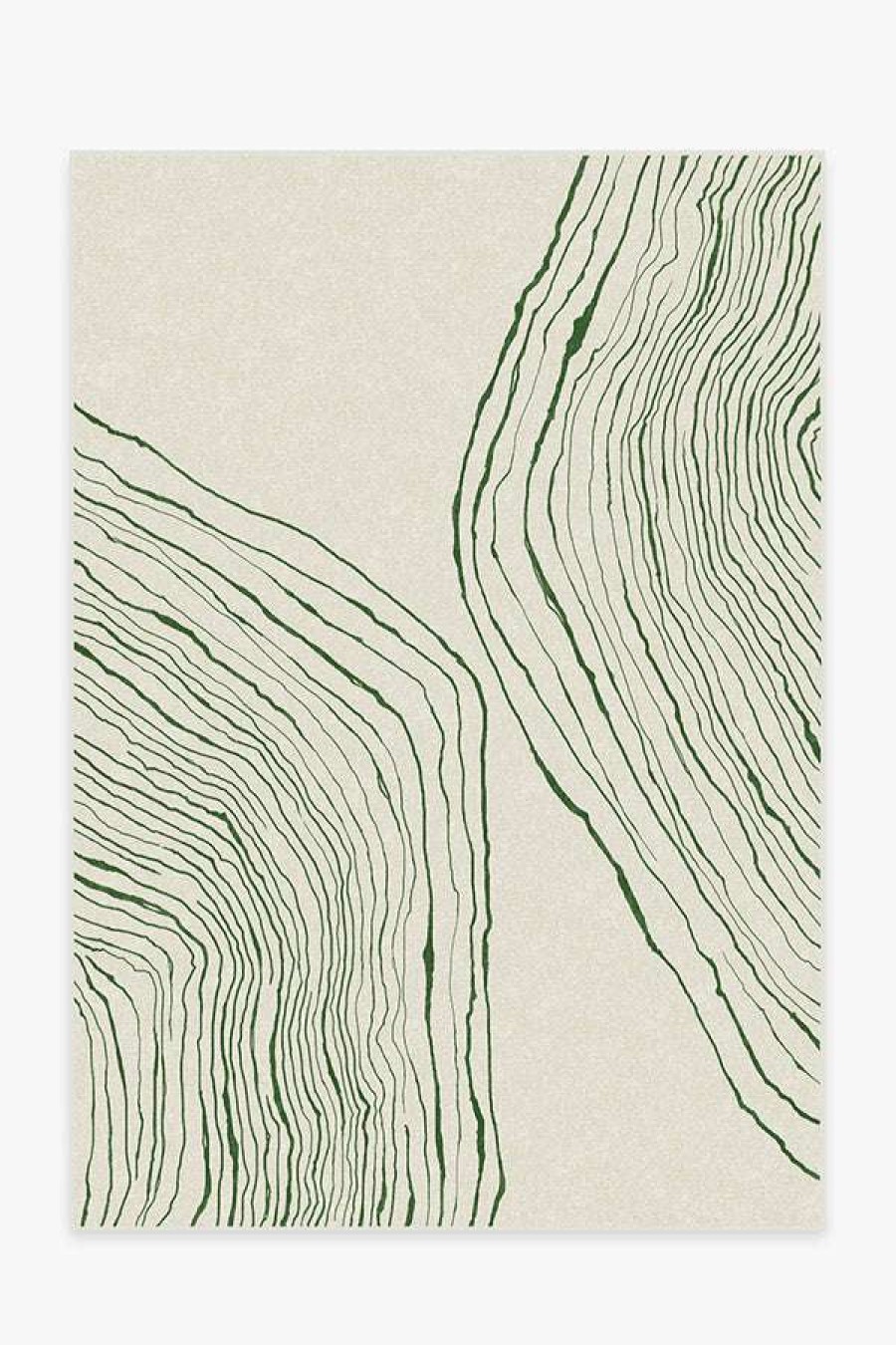 Abstract Rugs * | Best Sale Ruggable Nina Takesh Seine Sage & Ivory Rug