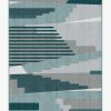 6 9 Outdoor Rugs * | Discount Ruggable Outdoor Tropea Teal Rug