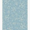 Abstract Rugs * | New Ruggable Mickey Doodles Blue Rug