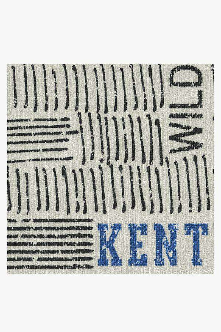 8 10 Black And White Rugs * | Best Reviews Of Ruggable University Of Kentucky Tally Rug