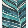 6 9 Outdoor Rugs * | Budget Ruggable Outdoor Ombra Teal Rug