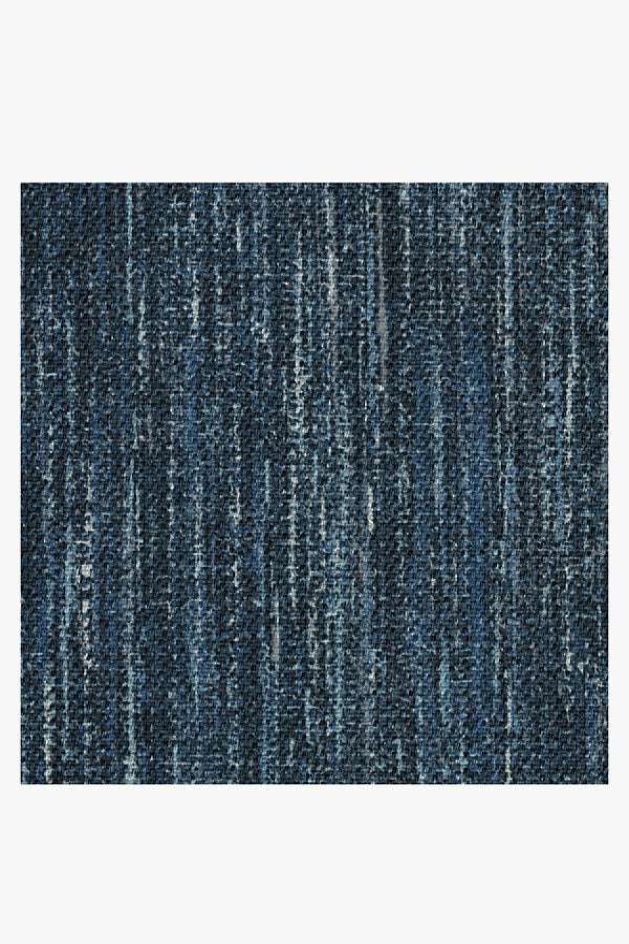 6 9 Outdoor Rugs * | Flash Sale Ruggable Outdoor Chunky Solid Blue Rug