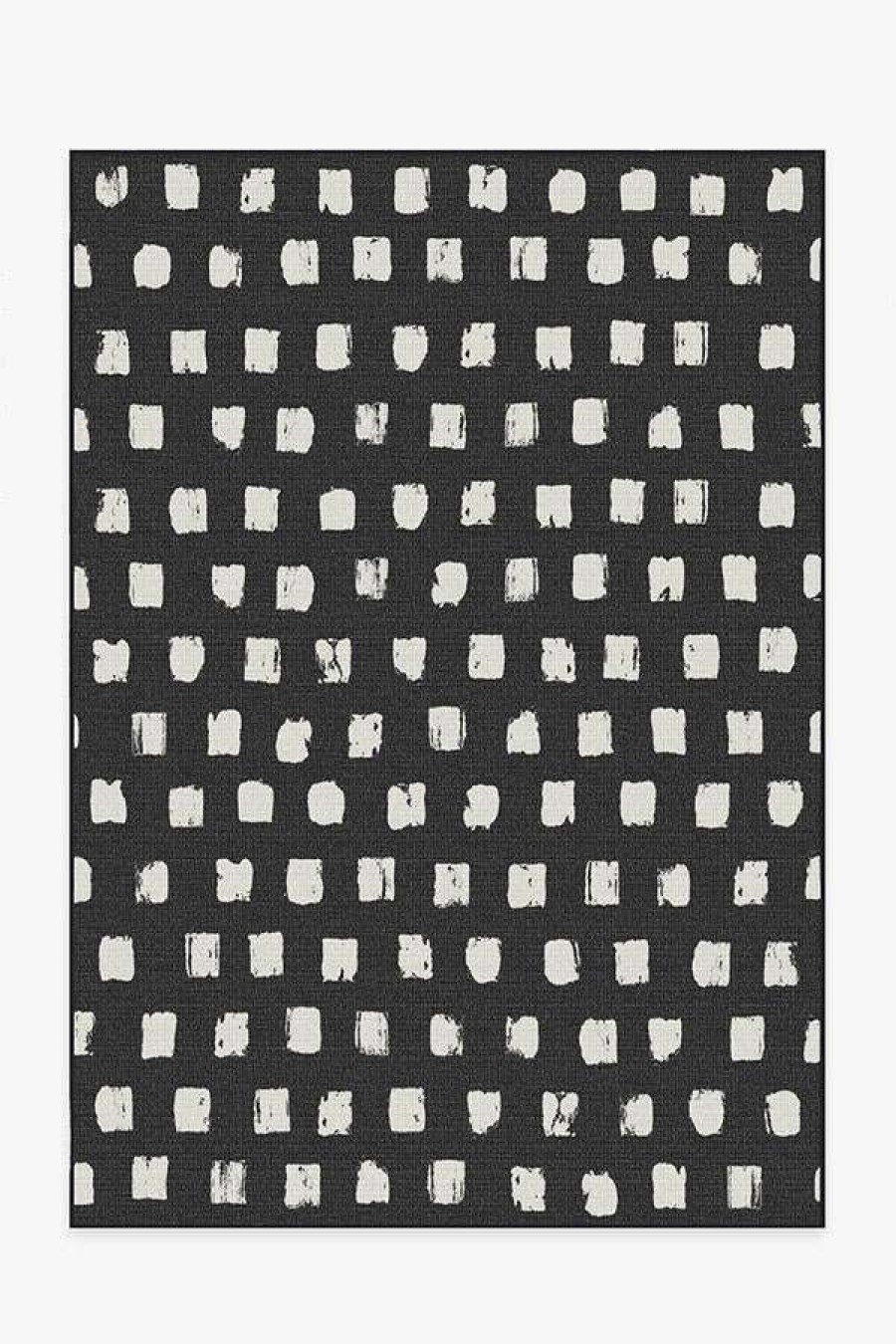 6 9 Outdoor Rugs * | Promo Ruggable Outdoor Cobblestone Black Rug