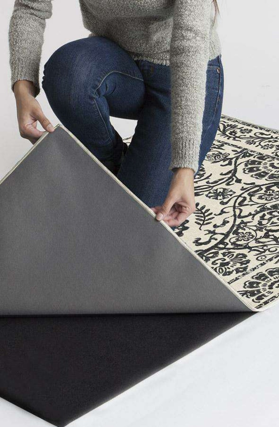 8 10 Black And White Rugs * | Best Deal Ruggable Delphina Black & White Rug