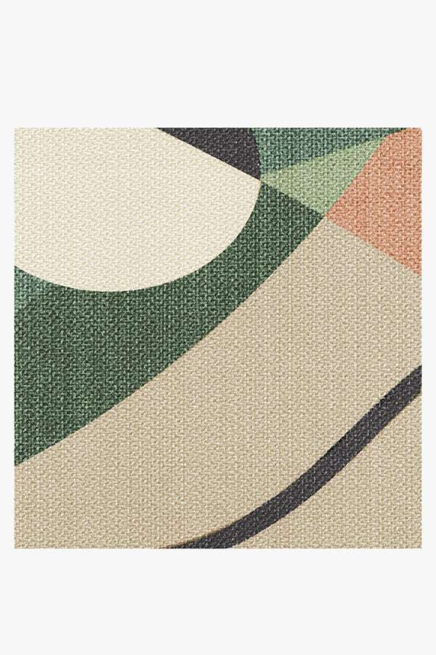 6 9 Outdoor Rugs * | Hot Sale Ruggable Monica Ahanonu Outdoor Mango Desert Sage Rug