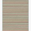 8 10 Red Area Rugs * | Best Reviews Of Ruggable Multi Stripe Holiday Rug